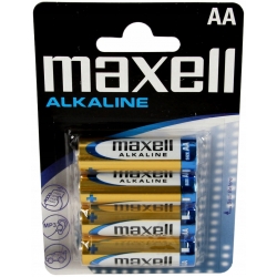 MAXELL baterie alkaliczne AA LR6 4szt.