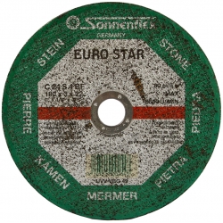 Tarcza do cięcia kamienia EURO STAR 180x3,0 płaska