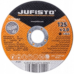 Tarcza do cięcia aluminium JUFISTO 125x2,0 mm